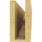 Ekena Millwork 4"W x 24"D x 8"H Thin Asheboro Rough Cedar Woodgrain TimberThane Corbel, Primed Tan CORUR04X24X08ASHRCPR - alternate 3